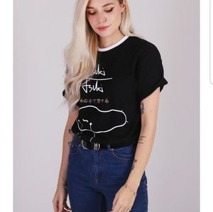 Tsuki Market Why Are You Sad T-shirt